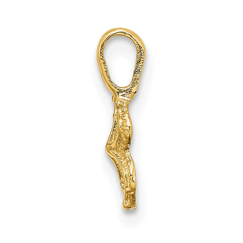 10K Yellow Gold 10K Mini Starfish W/Fixed Bail Charm