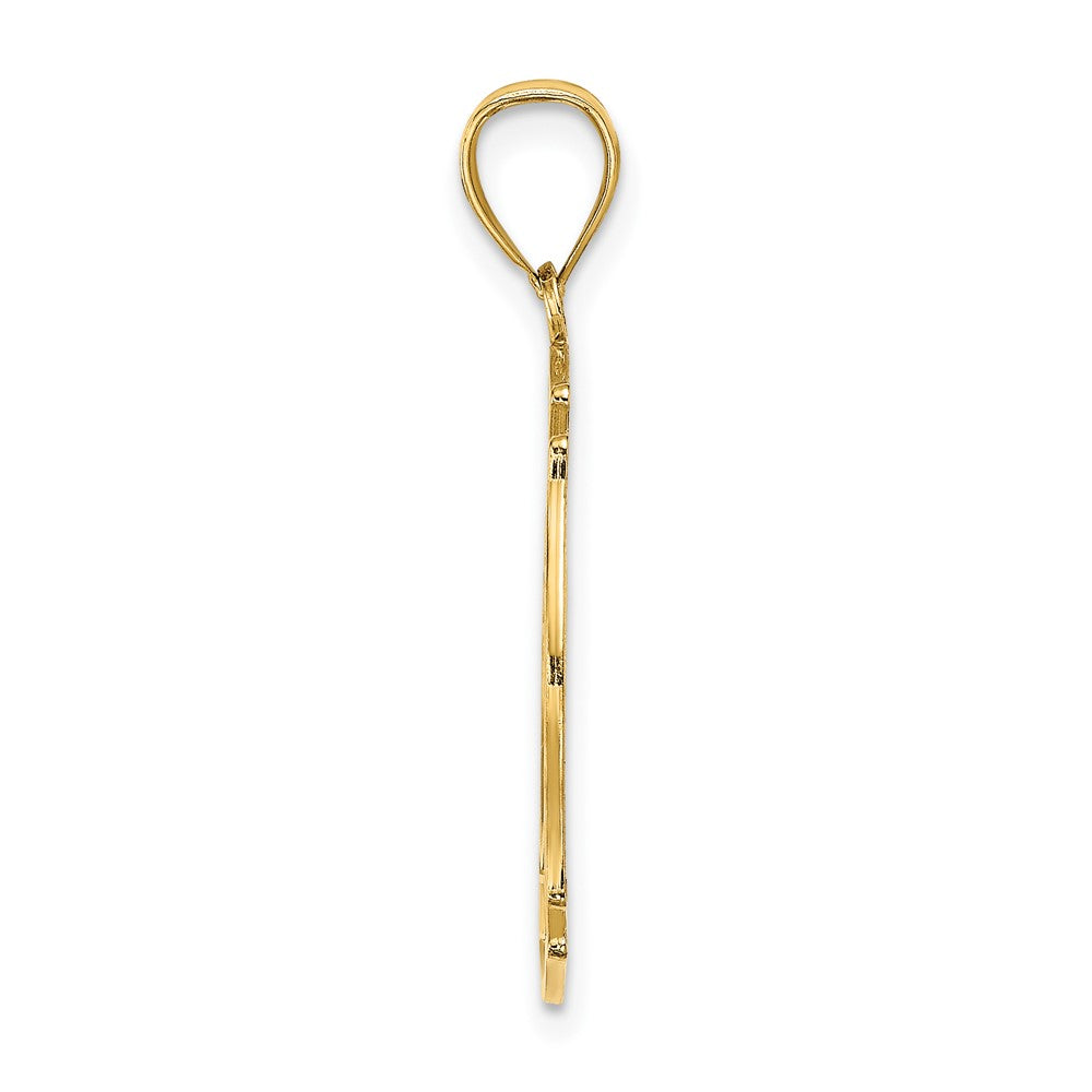 10K Yellow Gold 10K Vfd Dwight Member In Shield Charm