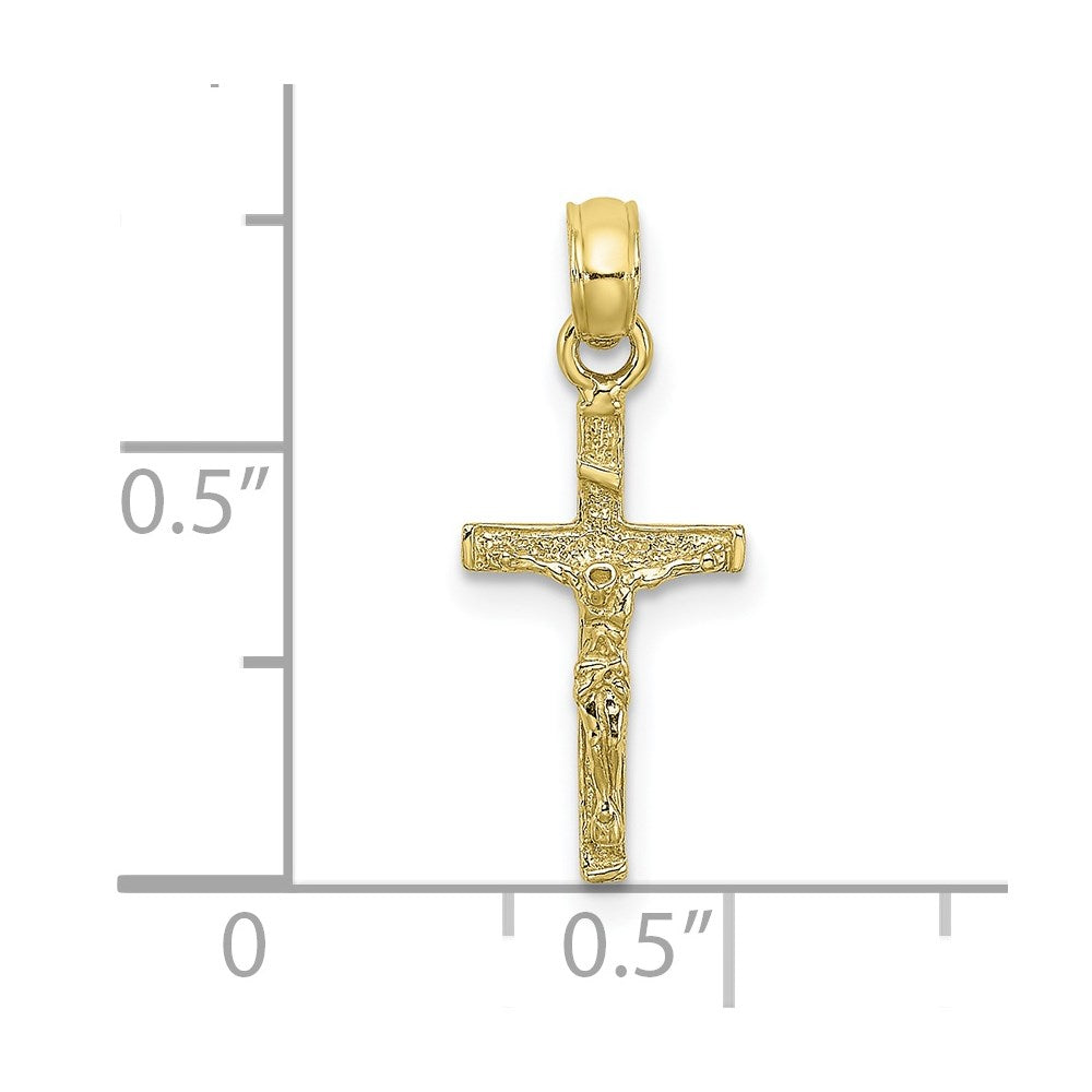10K Yellow Gold 10K Mini Crucifix Charm