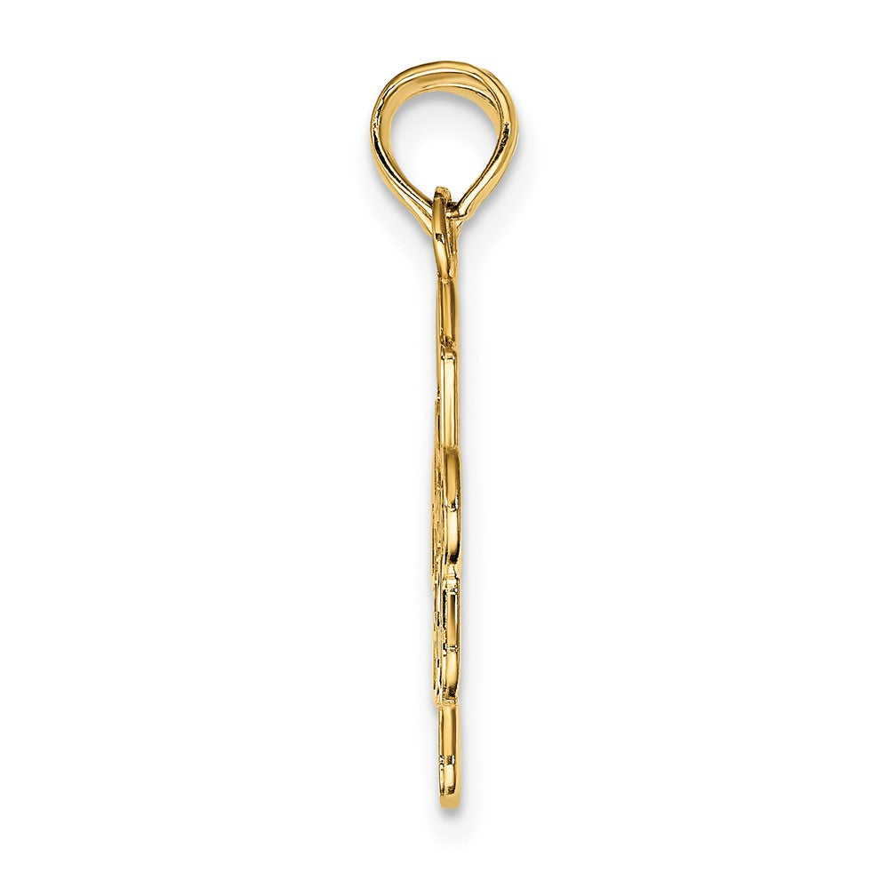 10K Yellow Gold 10K Best Friends Break-A-Part Puzzle Pieces Charm