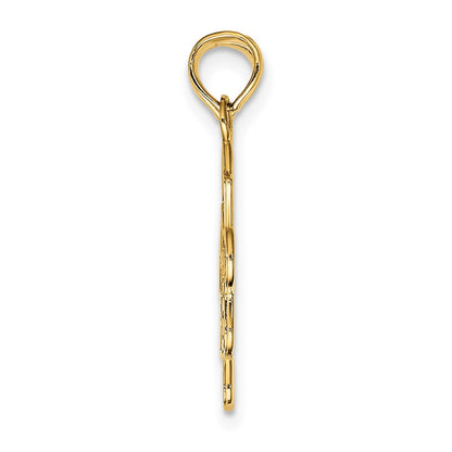 10K Yellow Gold 10K Best Friends Break-A-Part Puzzle Pieces Charm