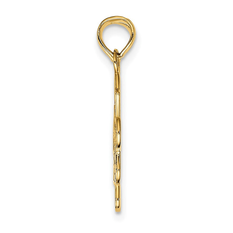 10K Yellow Gold 10K Best Friends Break-A-Part Puzzle Pieces Charm