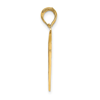 10K Yellow Gold 10K Forever And Ever 2 Piece Break-A-Part Heart Charm