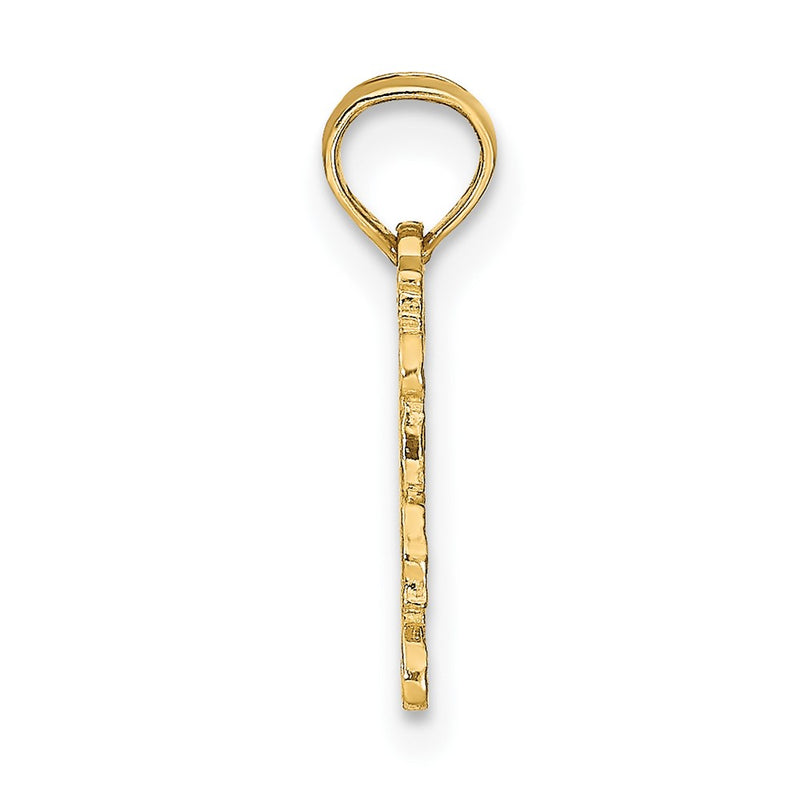 10K Yellow Gold 10K Taurus Zodiac Charm