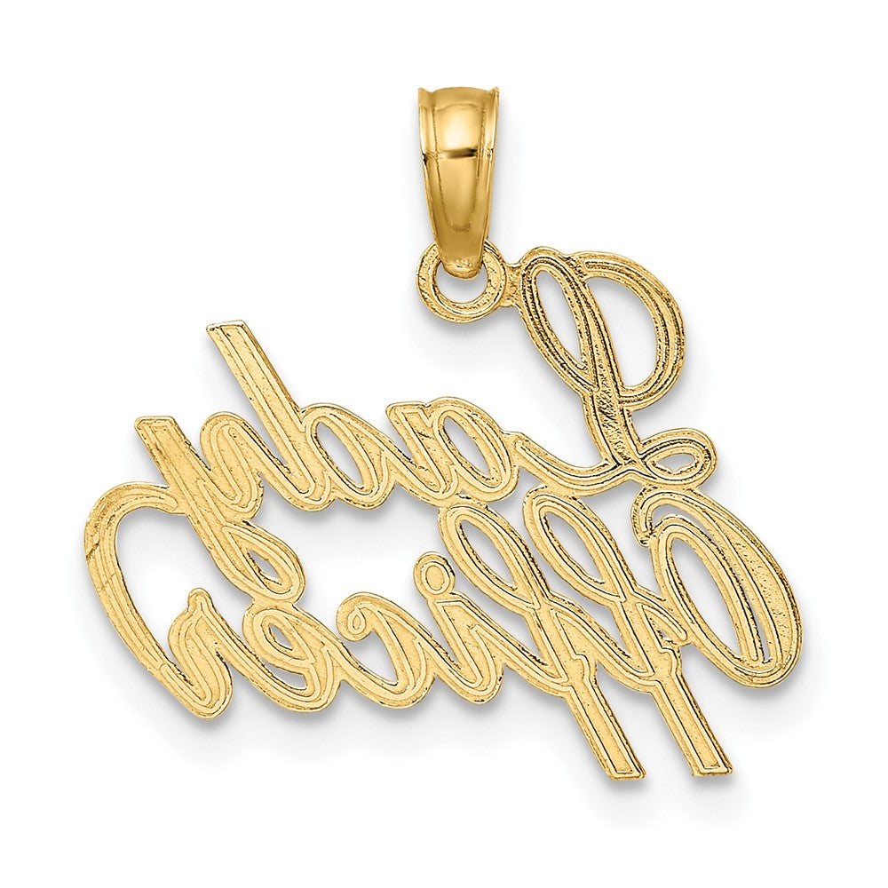10K Yellow Gold Lady Officer Charm