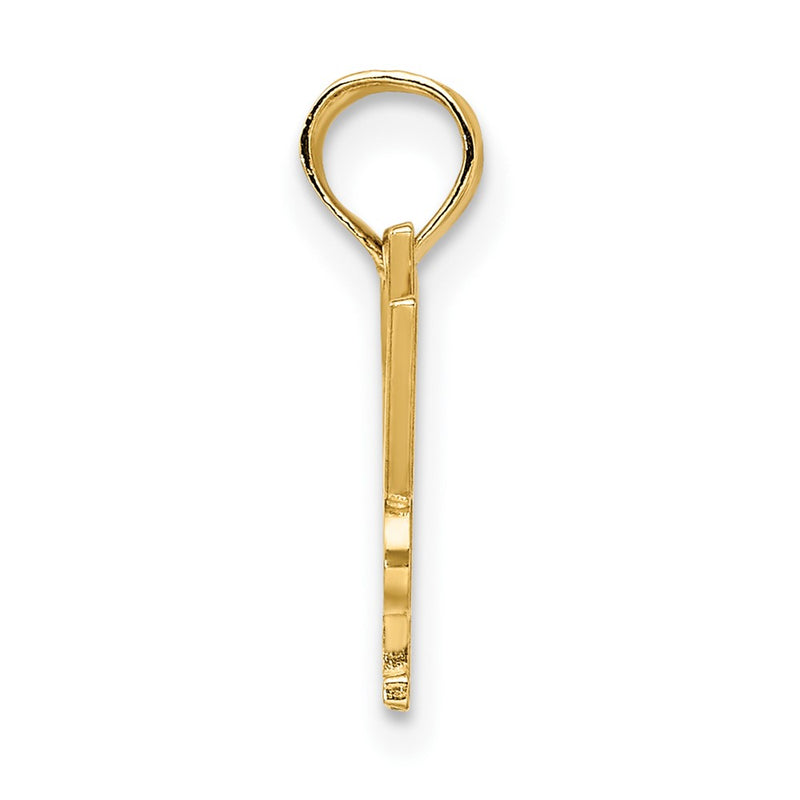 10K Yellow Gold Lady Cop Charm