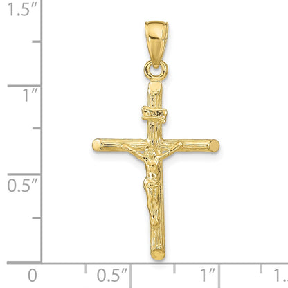 10K Yellow Gold Crucifix Pendant