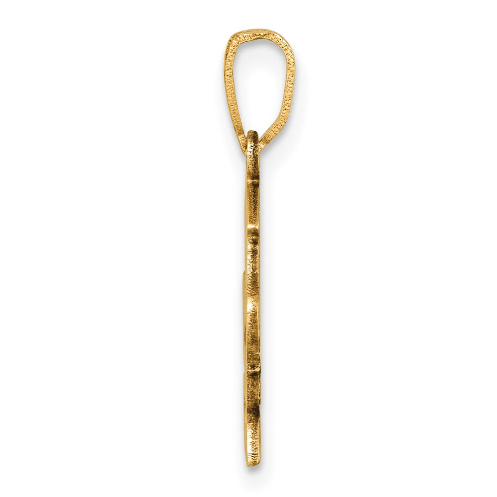 10K Yellow Gold 10K Graduation Cap And Diploma - 2025 Charm