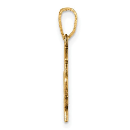 10K Yellow Gold 10K Graduation Cap And Diploma - 2025 Charm