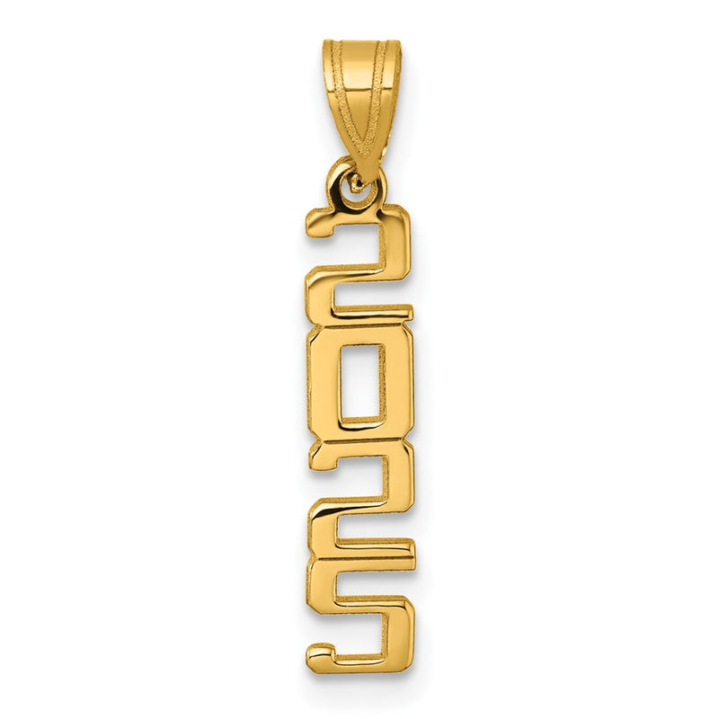 10K Yellow Gold Polished 2025 Graduation Charm