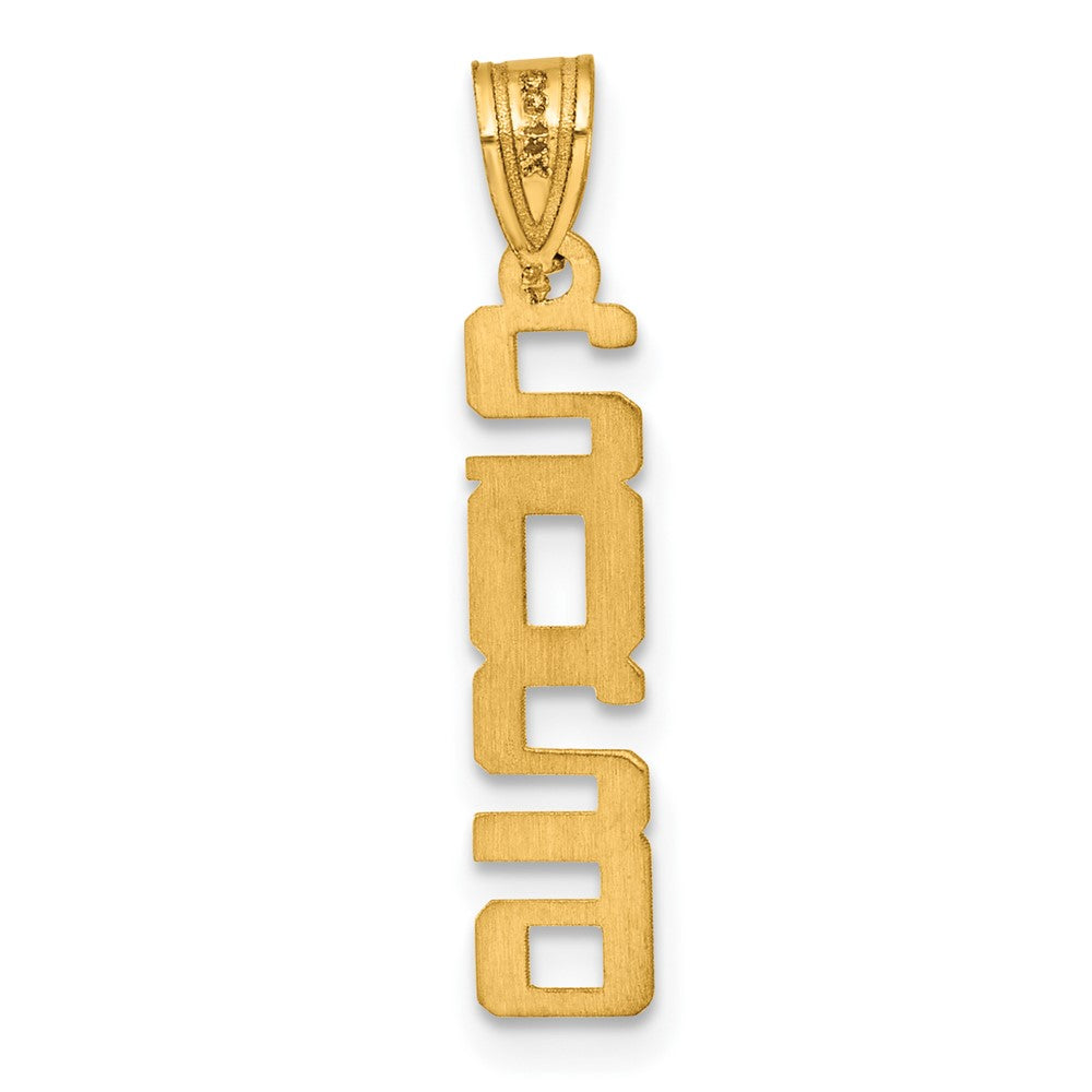 10K Yellow Gold Polished 2026 Graduation Charm