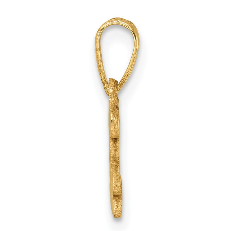 10K Yellow Gold Block Class Of 2026 Charm
