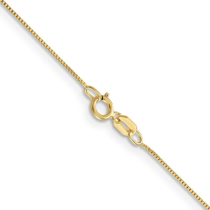 16 Inch 10K .5mm Box Chain Necklace