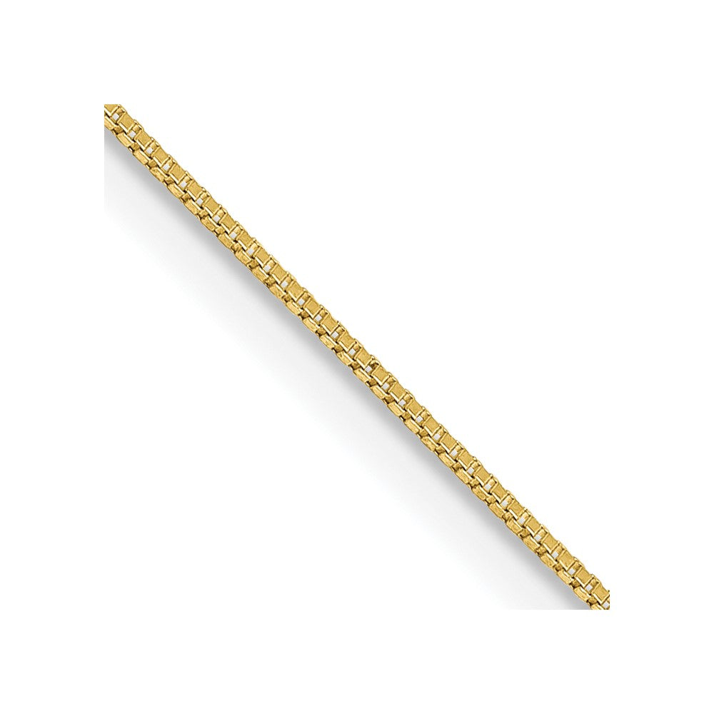 16 Inch 10K .5mm Box Chain Necklace