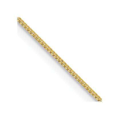 16 Inch 10K .5mm Box Chain Necklace
