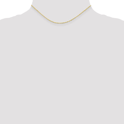 14 Inch 10K 1.1mm Singapore Chain