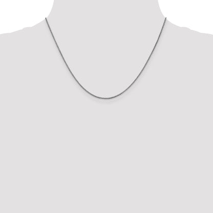 10K White Gold Wg 1.05mm Box Chain