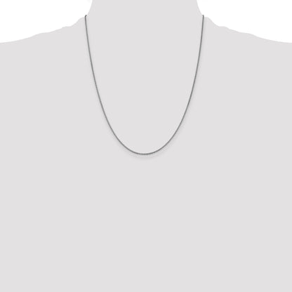 10K White Gold Wg 1.05mm Box Chain