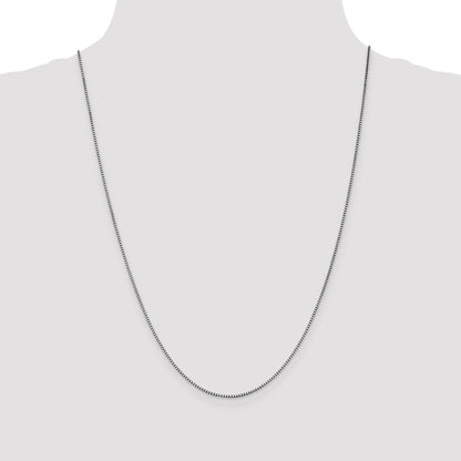 10K White Gold Wg 1.05mm Box Chain