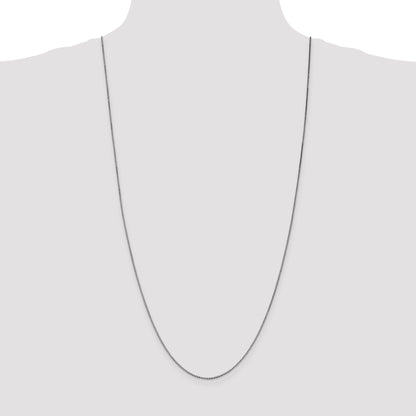 10K White Gold Wg 1.05mm Box Chain