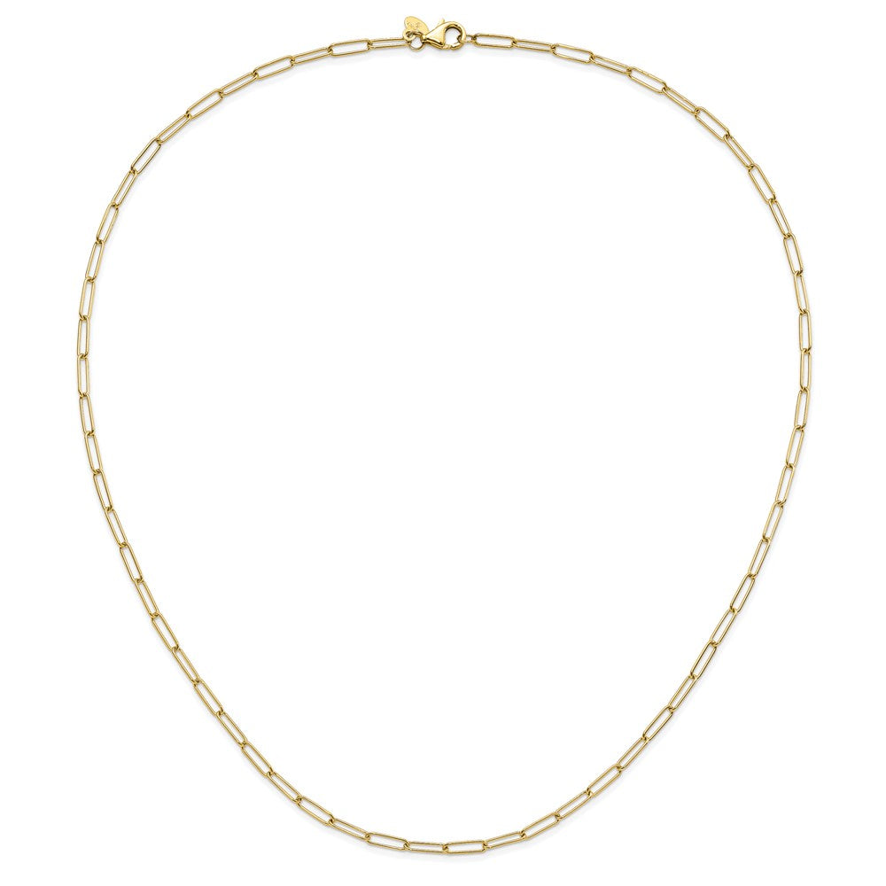 10K Yellow Gold Polished Fancy Link Necklace