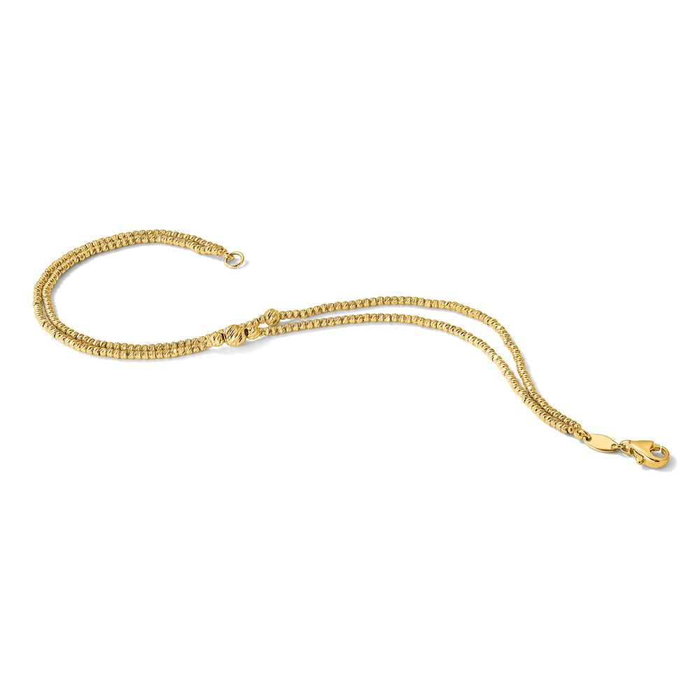 10k-yellow-gold-polished-and-diamond-cut-beads-2-strand-bracelet-10lf634-7-5