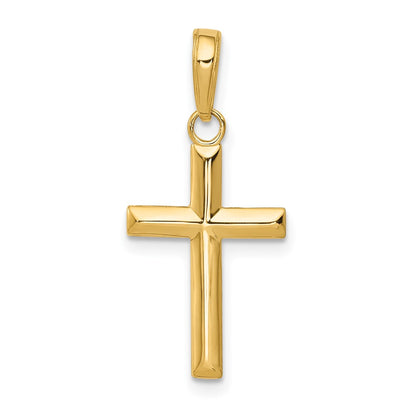 10K Yellow Gold 10K Small Cross Pendant