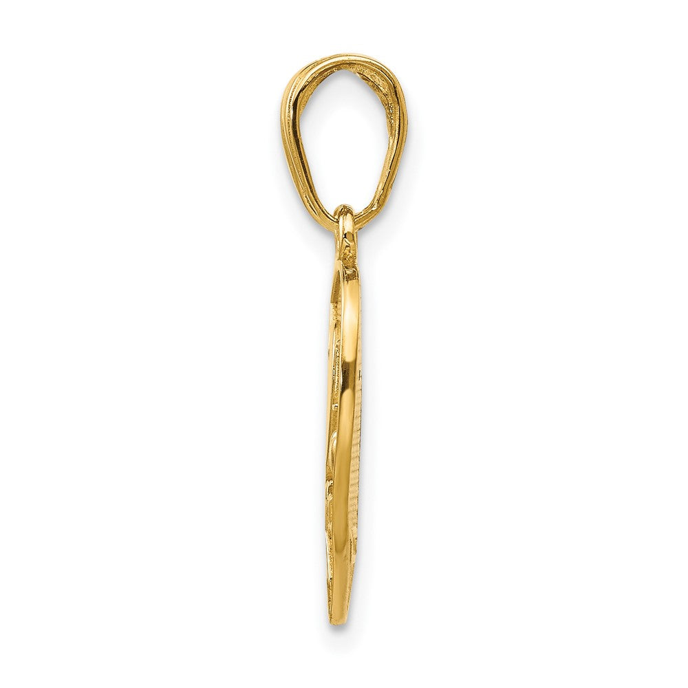 10K Yellow Gold 10K I Love You 2 Piece Break-A-Part Charm