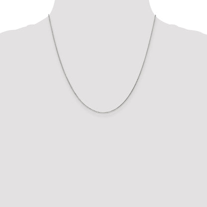 10K White Gold Wg .95mm D/C Cable Chain