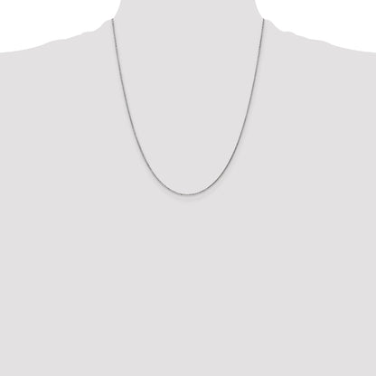 10K White Gold Wg .95mm D/C Cable Chain