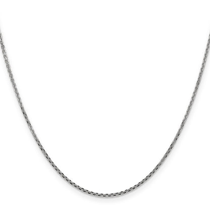 10K White Gold Wg 1.45mm D/C Cable Chain