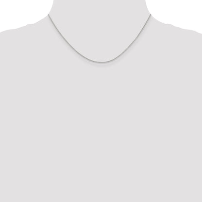 10K White Gold 10K Wg 1.2mm Cable Chain