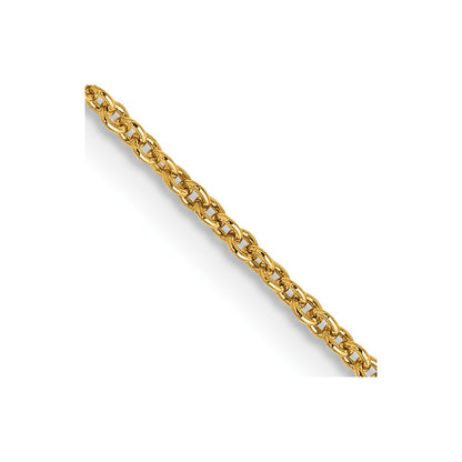 10K Yellow Gold 1.2mm Cable Chain Necklace