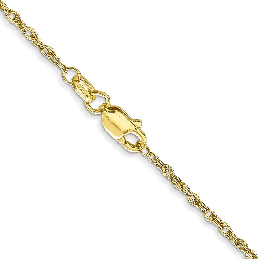 10K Yellow Gold 1.3mm Heavy-Baby Rope Chain Necklace
