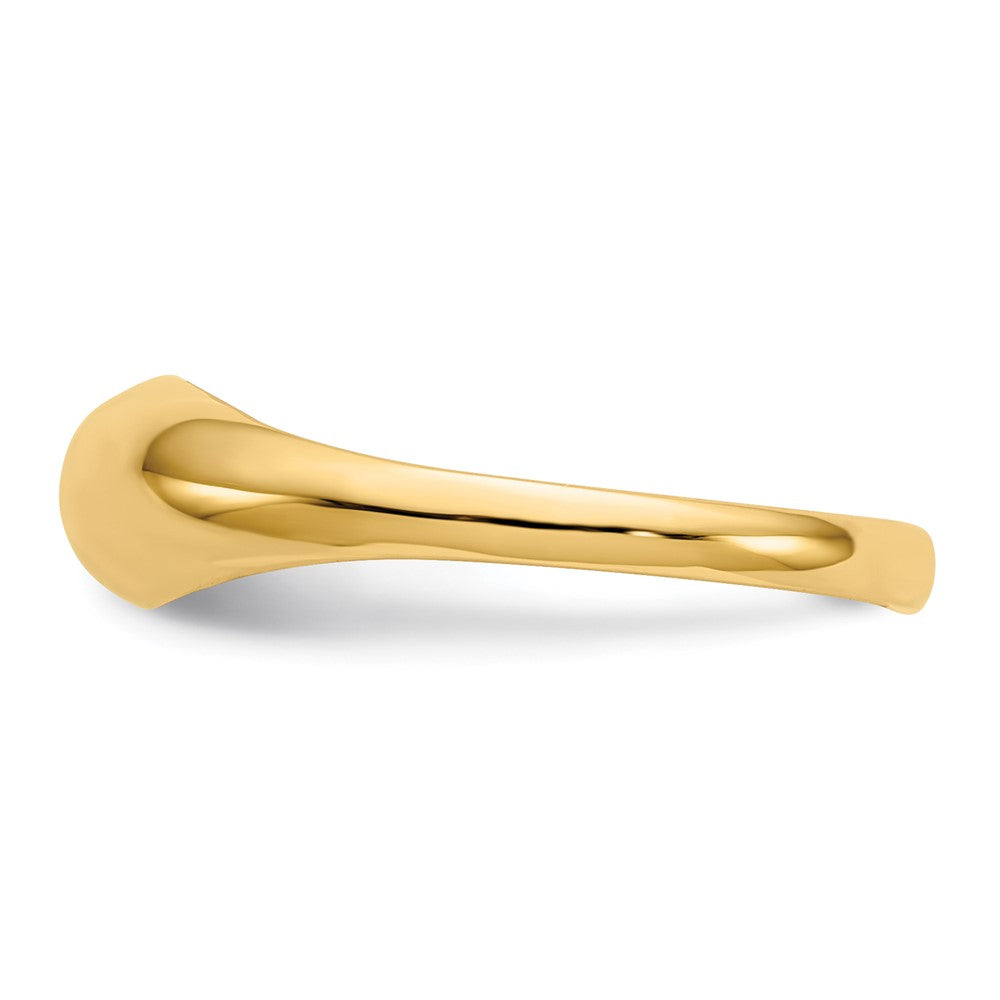10K Yellow Gold Childs Polished Dome Ring