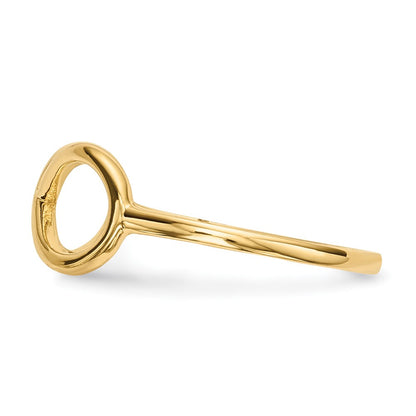 10K Yellow Gold 10K Polished Infinity Ring