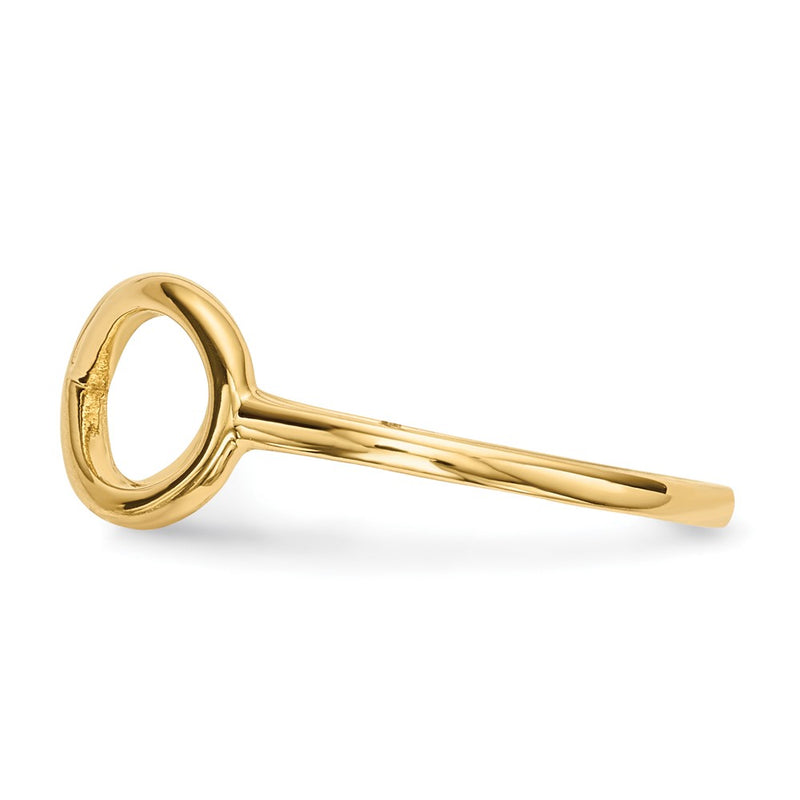 10K Yellow Gold 10K Polished Infinity Ring