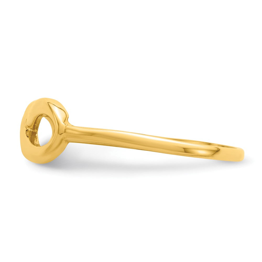 10K Yellow Gold 10K Infinity Ring