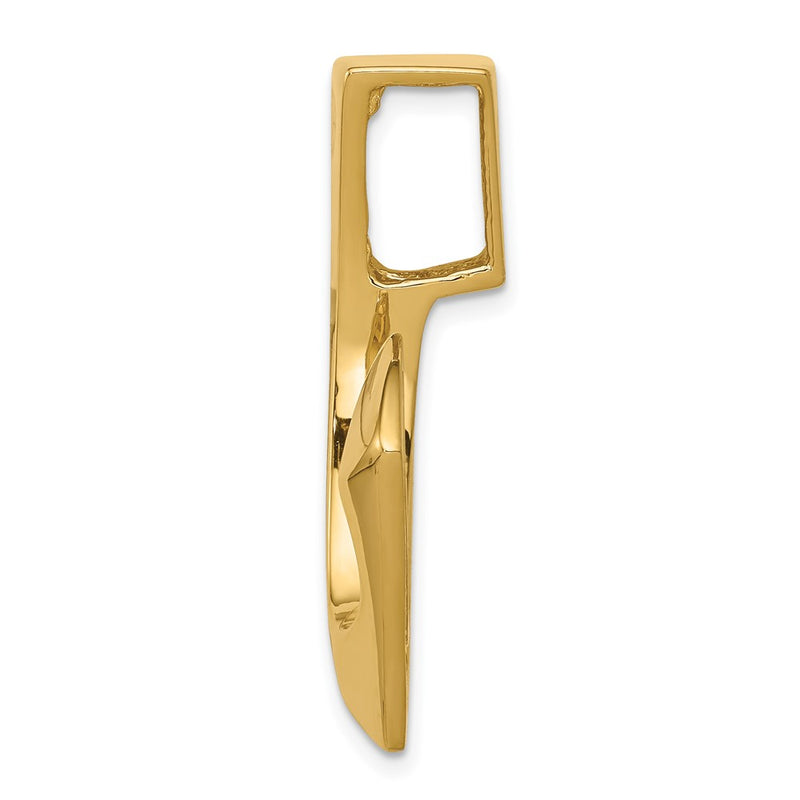 10K Yellow Gold 10K Omega Slide