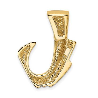 10K Yellow Gold 10K Omega Slide