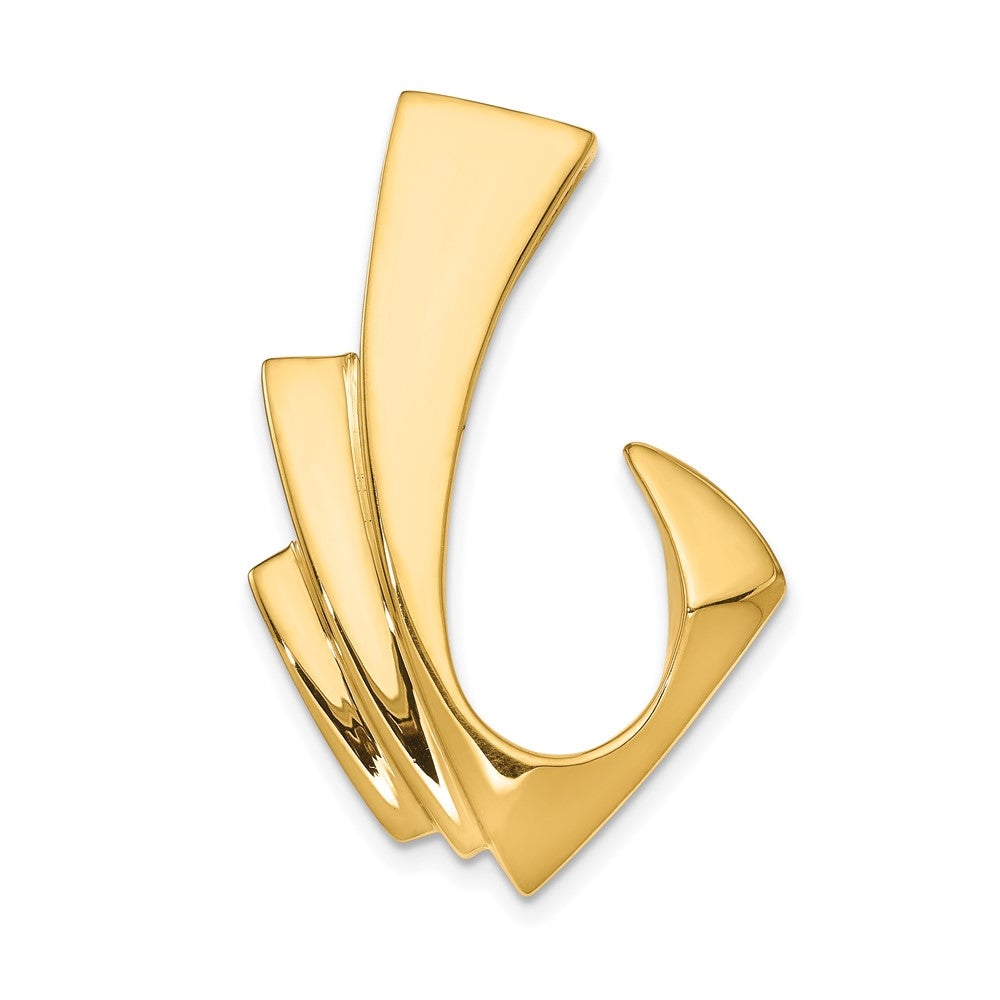 10K Yellow Gold 10K Omega Slide