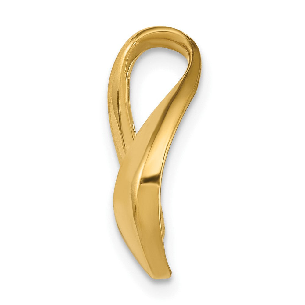 10K Yellow Gold 10K Fits Up To 6mm Regular/8mm Fancy Omega Slide