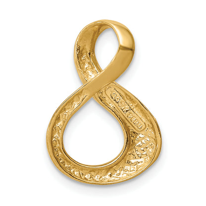 10K Yellow Gold 10K Fits Up To 3mm Regular/6mm Fancy/Reversible Fancy Omega Slide