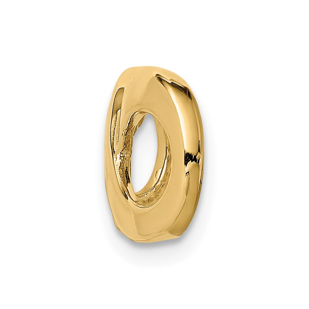 10K Yellow Gold 10K Fancy Polished Infinity Figure-8 Slide