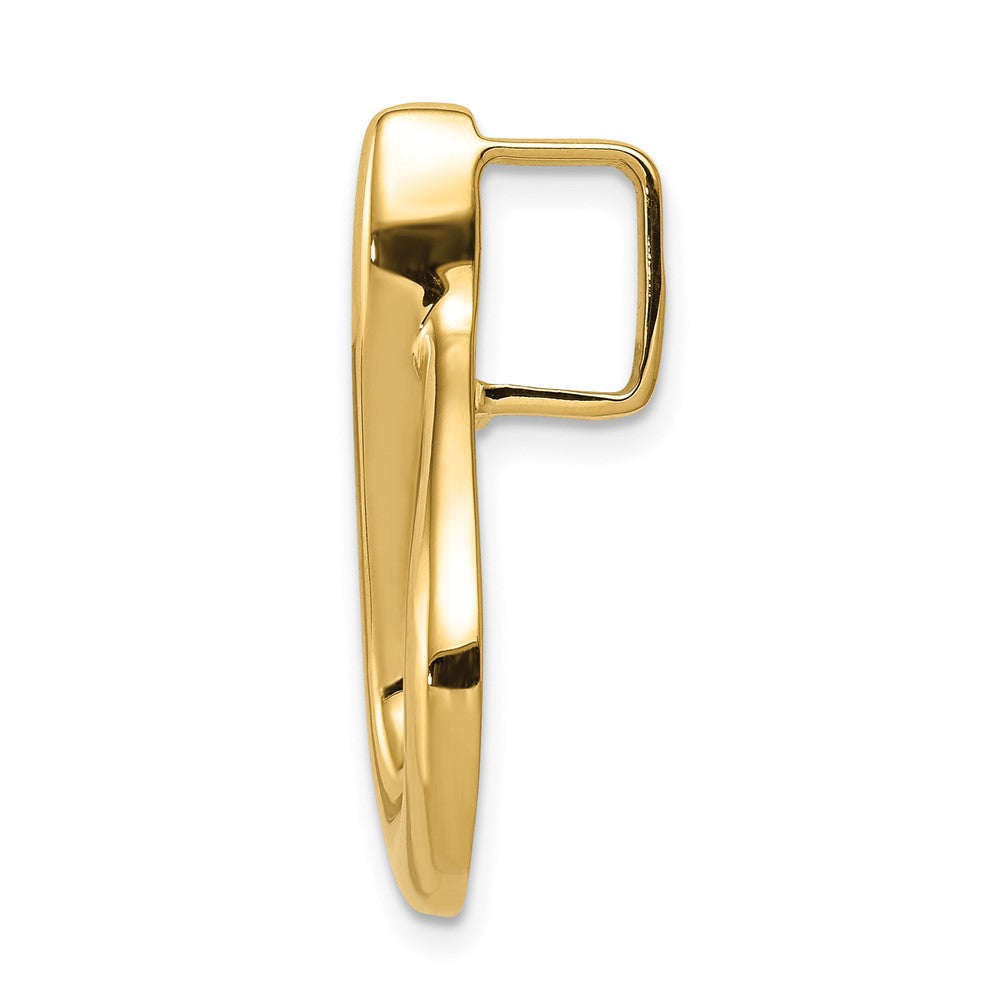 10K Yellow Gold 10K Omega Slide