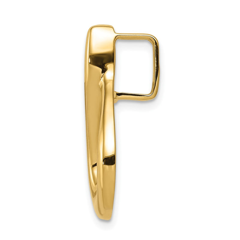 10K Yellow Gold 10K Omega Slide