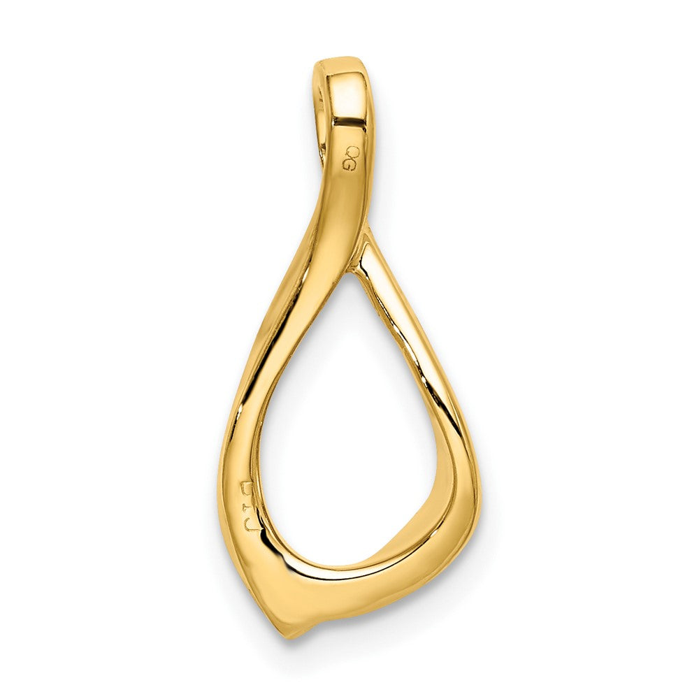 10K Yellow Gold 10K Chain Slide Omega