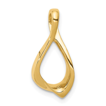 10K Yellow Gold 10K Chain Slide Omega