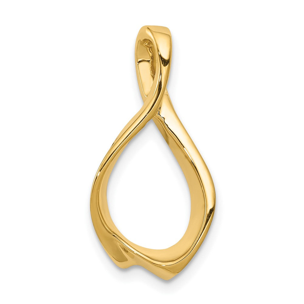 10K Yellow Gold 10K Fits Up To 2mm Omega, 4mm Reversible, Omega Slide
