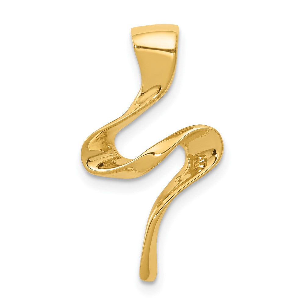 10K Yellow Gold 10K Omega Slide